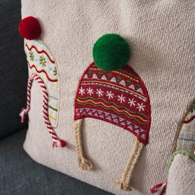 Μαξιλαροθήκη 43x43cm GOFIS HOME Xmas 298 - Image 2