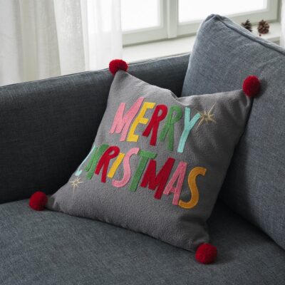 Μαξιλαροθήκη 43x43cm GOFIS HOME Xmas 363