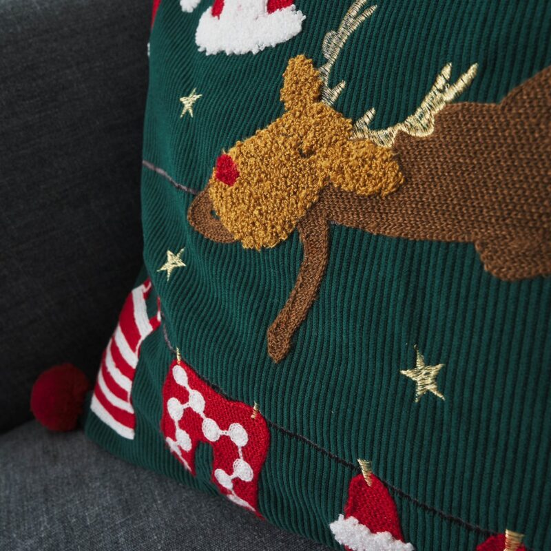 Μαξιλαροθήκη 43x43cm GOFIS HOME Xmas 387 - Image 2