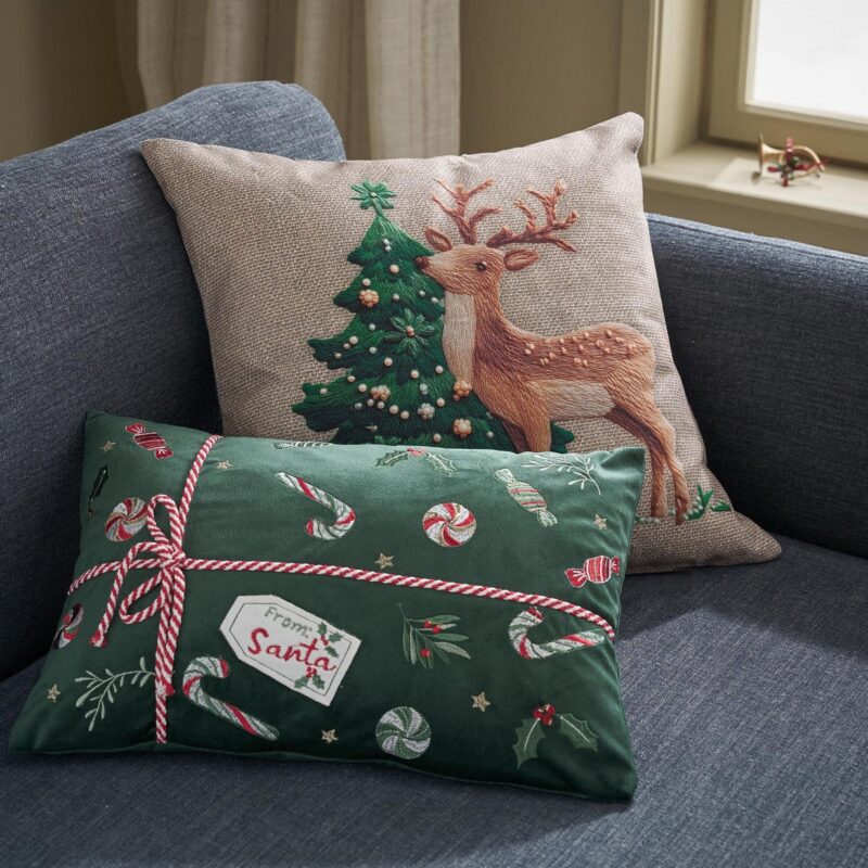 Μαξιλαροθήκη 30x45cm GOFIS HOME Xmas 898 - Image 4