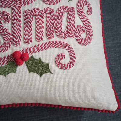 Μαξιλαροθήκη 43x43cm GOFIS HOME Xmas 907 - Image 3