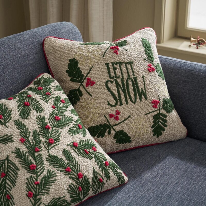 Μαξιλαροθήκη 43x43cm GOFIS HOME Xmas 952 - Image 3
