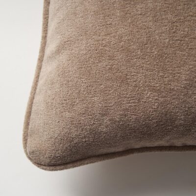 Μαξιλαροθήκη 43x43cm GOFIS HOME Nadinia Sesame Brown 137/13 - Image 2