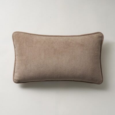 Μαξιλαροθήκη 30x50cm GOFIS HOME Nadinia Sesame Brown 137/13