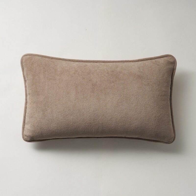 Μαξιλαροθήκη 30x50cm GOFIS HOME Nadinia Sesame Brown 137/13