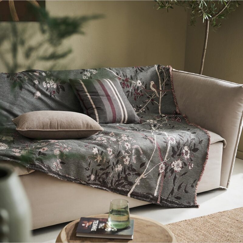 Μαξιλαροθήκη 43x43cm GOFIS HOME Neoma stripe 158 - Image 4