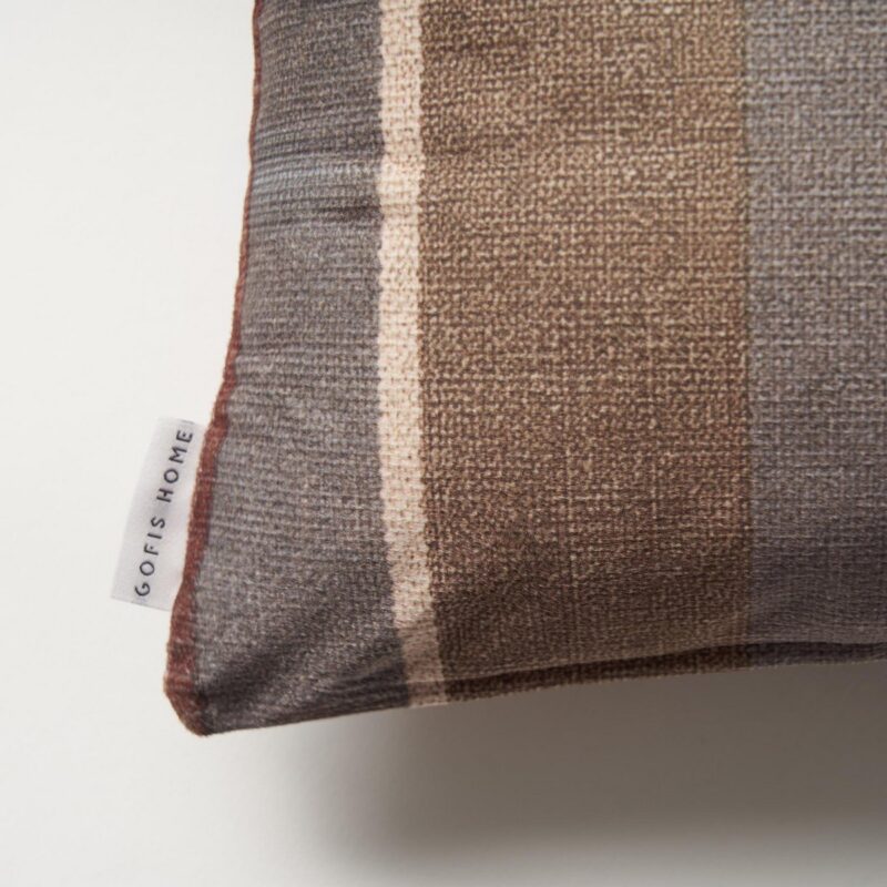 Μαξιλαροθήκη 30x45cm GOFIS HOME Neoma stripe 158 - Image 2