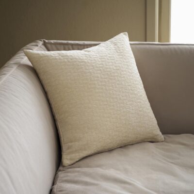 Μαξιλαροθήκη 50x50cm GOFIS HOME Ondine Ecru 184/05