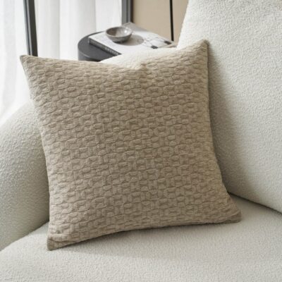 Μαξιλαροθήκη 50x50cm GOFIS HOME Ondine Beige 184/06