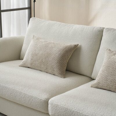 Μαξιλαροθήκη 40x60cm GOFIS HOME Ondine Beige 184/06 - Image 2