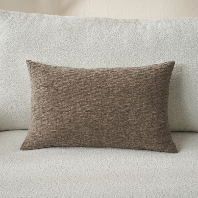 Μαξιλαροθήκη 40x60cm GOFIS HOME Ondine Fern Brown 184/13 - Image 2