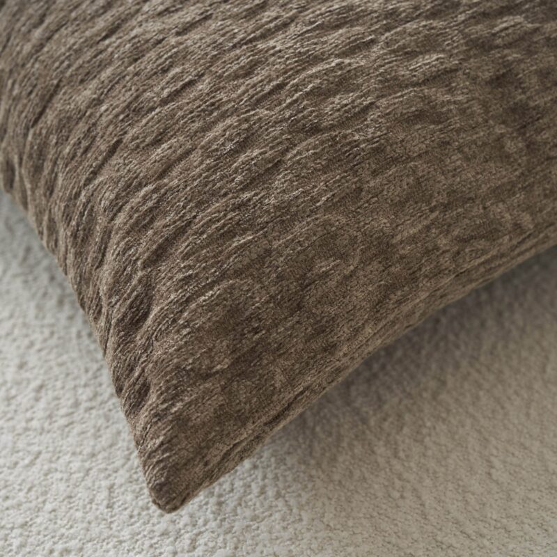 Μαξιλαροθήκη 40x60cm GOFIS HOME Ondine Fern Brown 184/13 - Image 3
