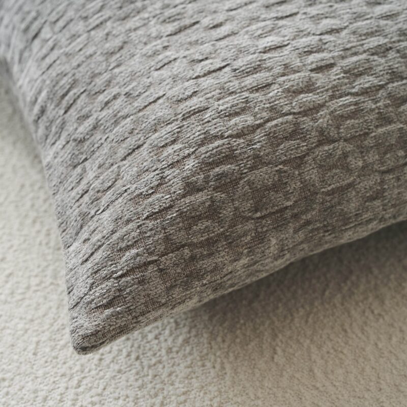 Μαξιλαροθήκη 40x60cm GOFIS HOME Ondine Silver Grey 184/15 - Image 2