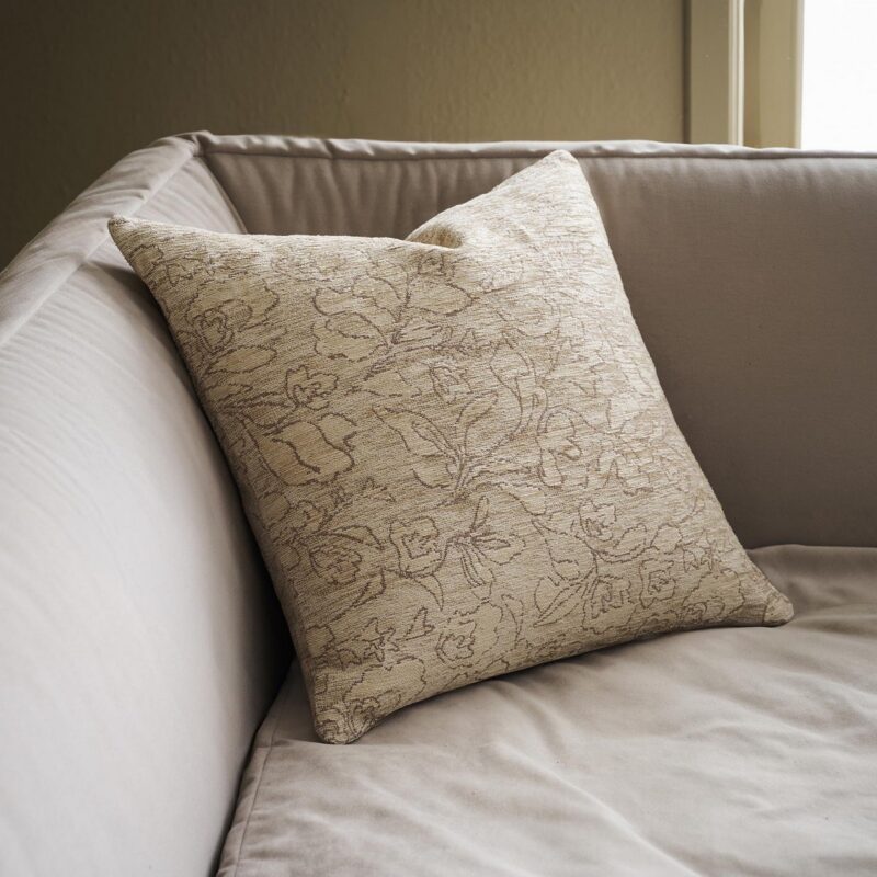 Μαξιλαροθήκη 50x50cm GOFIS HOME Aradia Beige 430/05