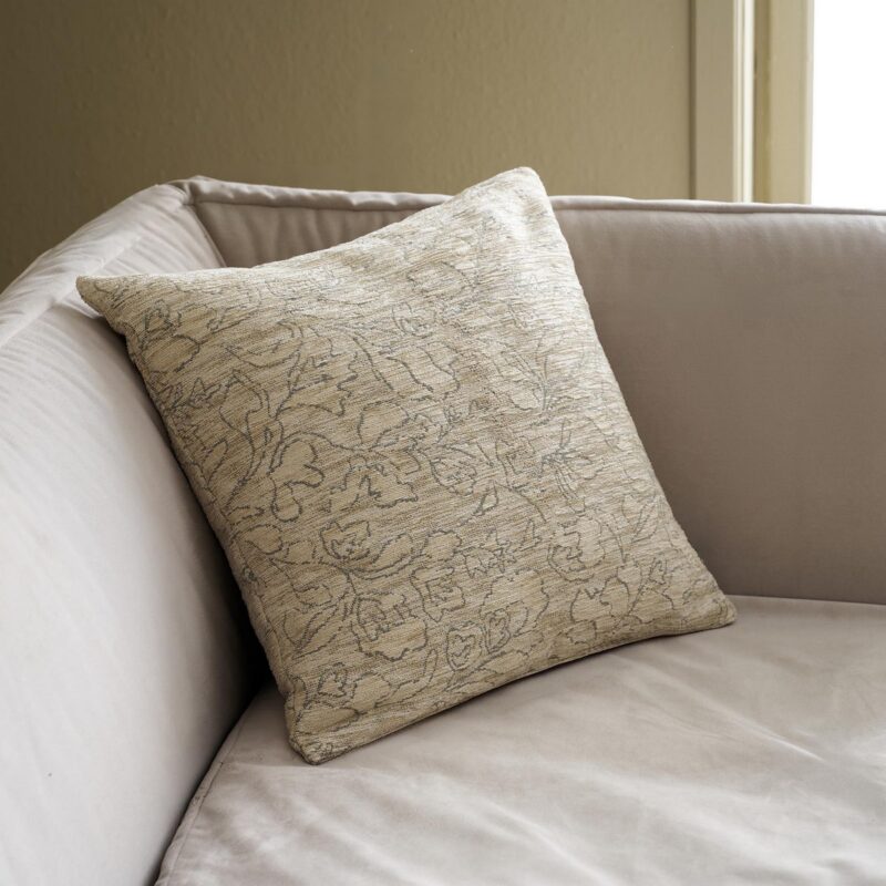 Μαξιλαροθήκη 50x50cm GOFIS HOME Aradia Weed Beige 430/07