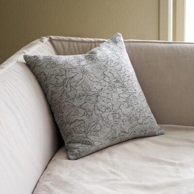 Μαξιλαροθήκη 50x50cm GOFIS HOME Aradia Pearl Grey 430/15