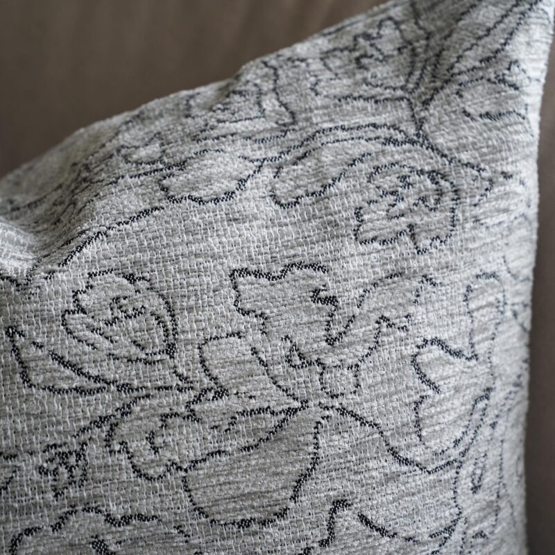Μαξιλαροθήκη 50x50cm GOFIS HOME Aradia Pearl Grey 430/15 - Image 2