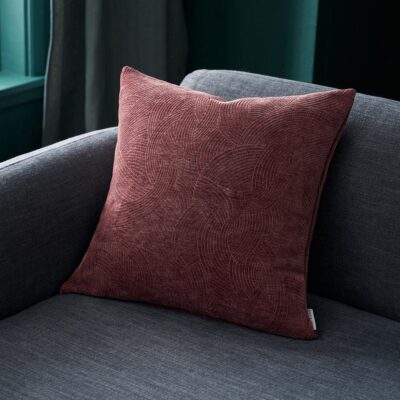 Μαξιλαροθήκη 50x50cm GOFIS HOME Nimbus Red Wine 447/02