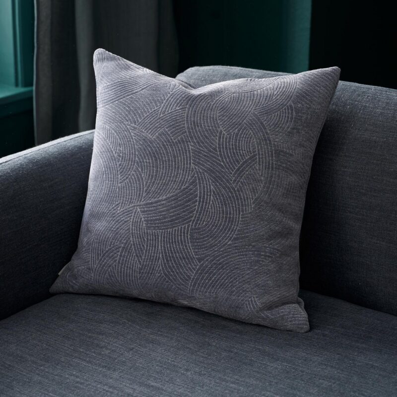 Μαξιλαροθήκη 50x50cm GOFIS HOME Nimbus Blue Grey 447/09