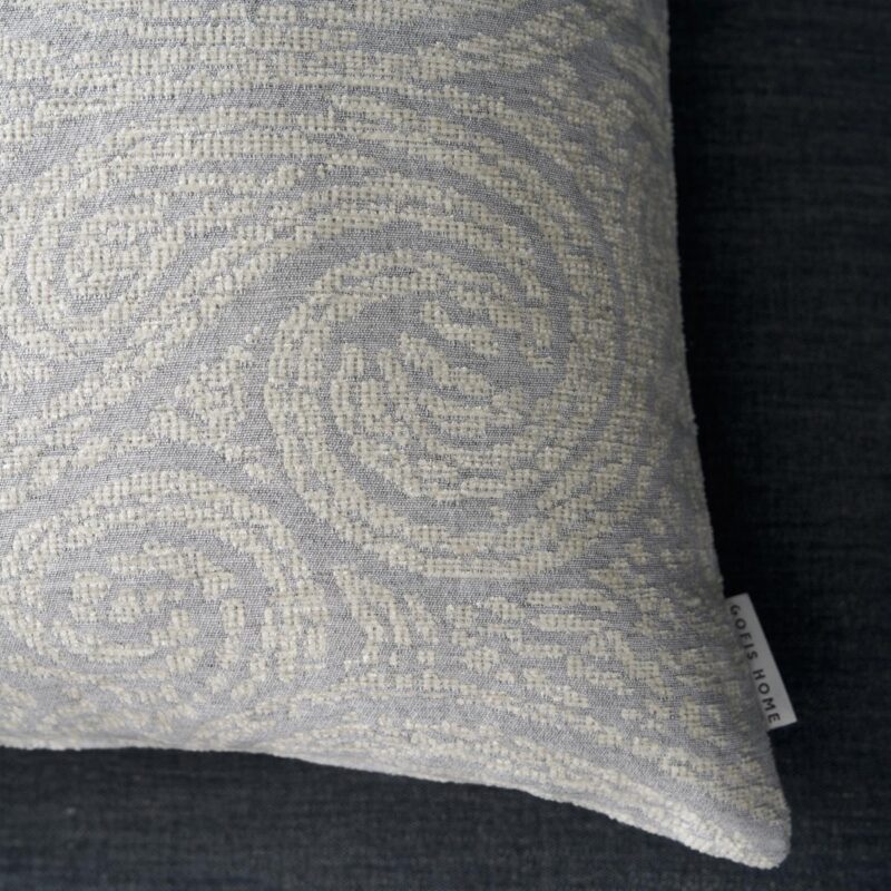 Μαξιλαροθήκη 50x50cm GOFIS HOME Rune Silver Grey 448/15 - Image 2