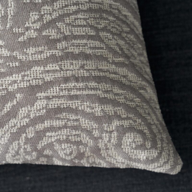 Μαξιλαροθήκη 50x50cm GOFIS HOME Rune Silver Beige 448/45 - Image 2