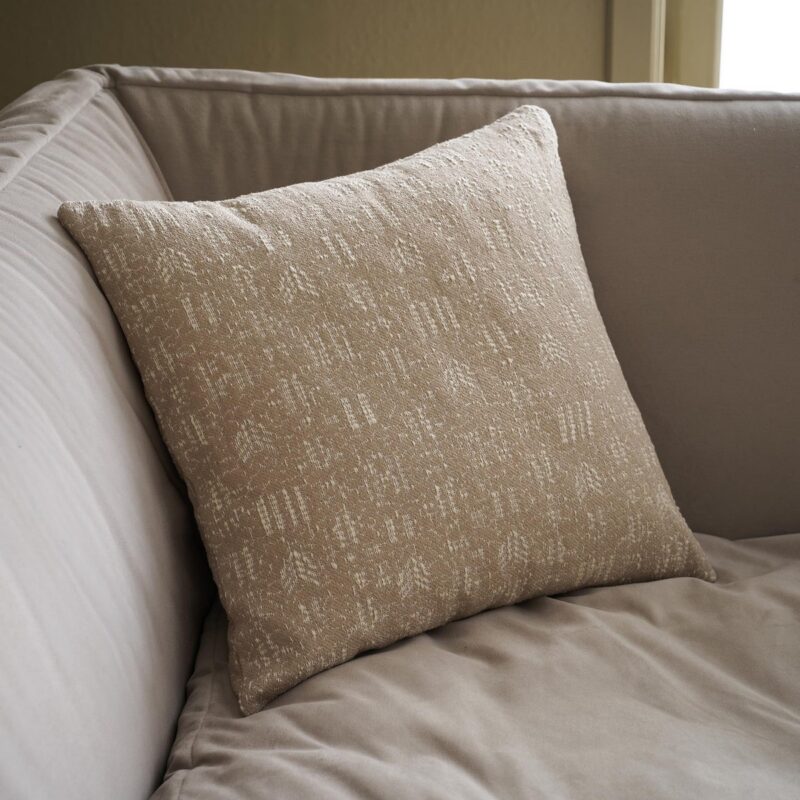 Μαξιλαροθήκη 50x50cm GOFIS HOME Azar Ground Beige 464/06