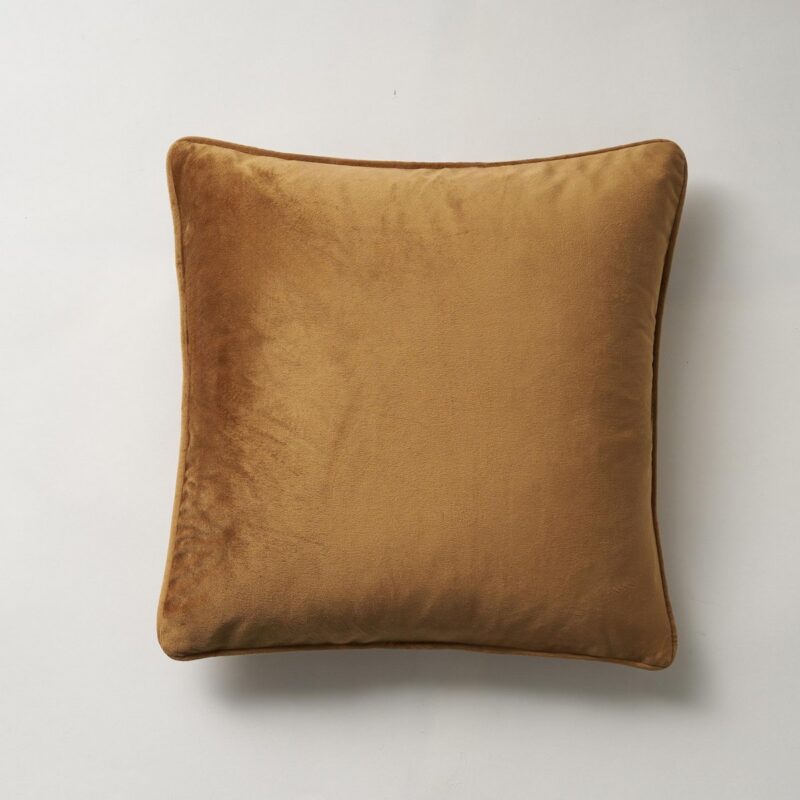 Μαξιλαροθήκη 43x43cm GOFIS HOME Winter Gold Brown 711/03