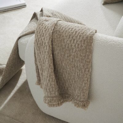 Ριχτάρι Τριθέσιου 180x300cm GOFIS HOME Beige 184/06