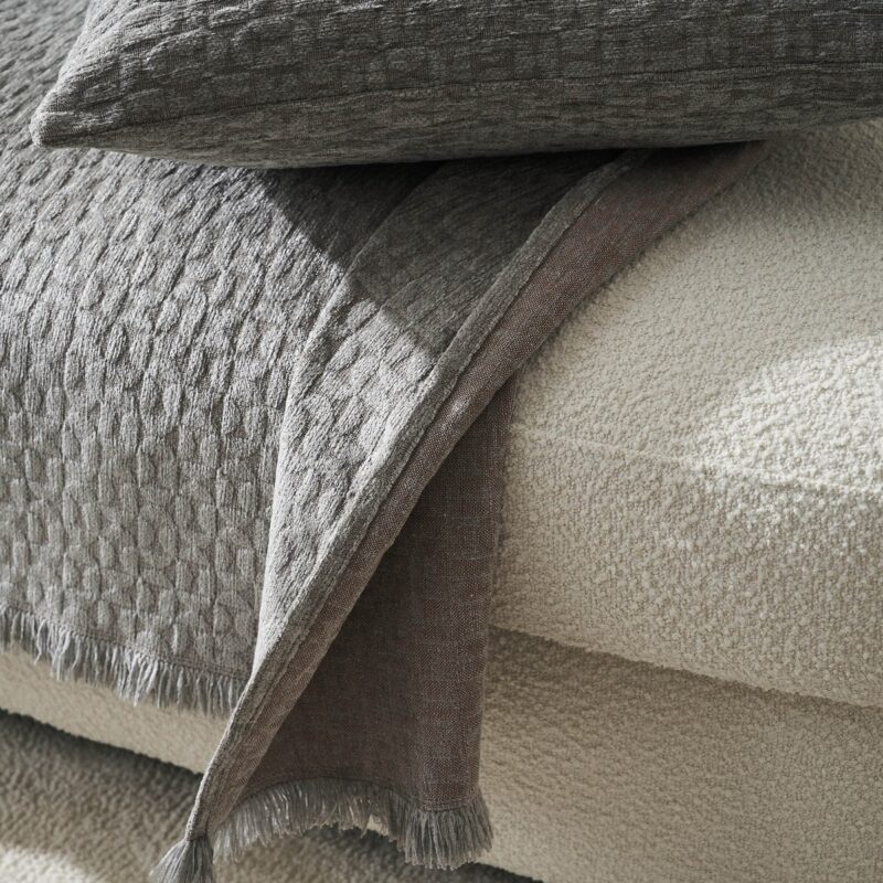 Ριχτάρι Τριθέσιου 180x300cm GOFIS HOME Silver Grey 184/15 - Image 5
