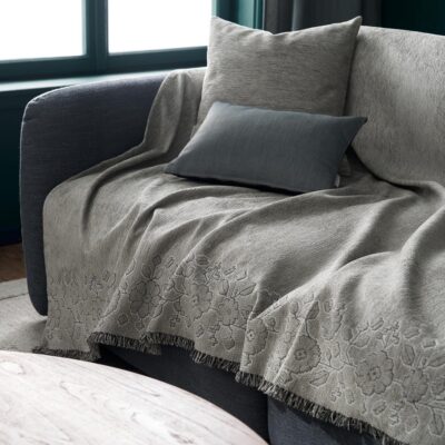 Ριχτάρι Πολυθρόνας 180x180cm GOFIS HOME Neith Black stroke 395/14 - Image 3