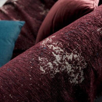 Ριχτάρι Πολυθρόνας 180x180cm GOFIS HOME Laverna Cherry 425/02 - Image 3