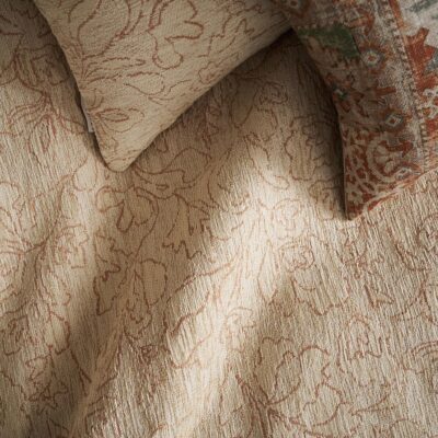 Ριχτάρι Τριθέσιου 180x300cm GOFIS HOME Ivory/Appricot 430/03