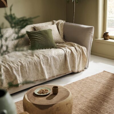 Ριχτάρι Τριθέσιου 180x300cm GOFIS HOME Aradia Beige 430/05 - Image 5