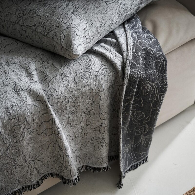 Ριχτάρι Τριθέσιου 180x300cm GOFIS HOME Aradia Pearl Grey 430/15 - Image 3