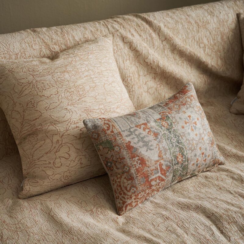 Ριχτάρι Τετραθέσιου 180x350cm GOFIS HOME Aradia Ivory/Appricot 430/03 - Image 3