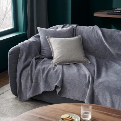 Ριχτάρι Πολυθρόνας 180x180cm GOFIS HOME Nimbus Blue Grey 447/09 - Image 4