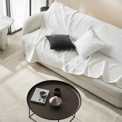 Ριχτάρι Πολυθρόνας 180x180cm GOFIS HOME Nimbus Poral White 447/26