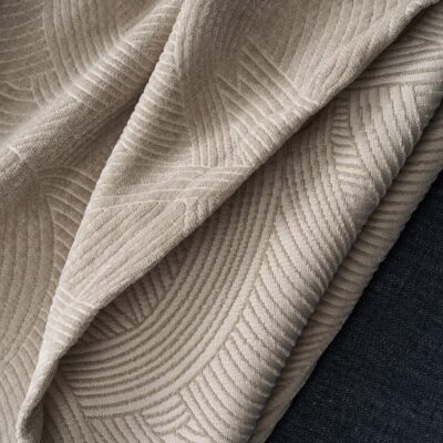 Ριχτάρι Πολυθρόνας 180x180cm GOFIS HOME Nimbus Warm Beige 447/39 - Image 3