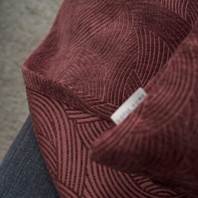 Ριχτάρι Διθέσιου 180x250cm GOFIS HOME Nimbus Red Wine 447/02 - Image 4