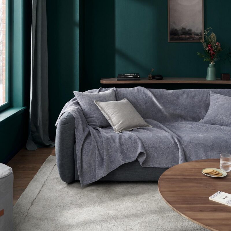 Ριχτάρι Διθέσιου 180x250cm GOFIS HOME Nimbus Blue Grey 447/09 - Image 5
