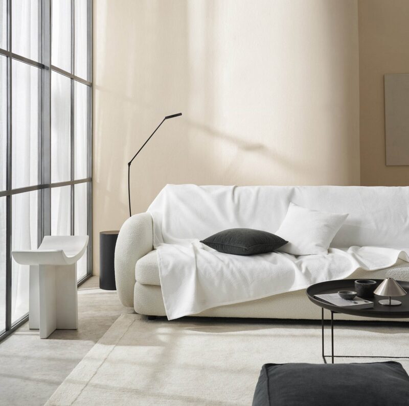 Ριχτάρι Διθέσιου 180x250cm GOFIS HOME Nimbus Poral White 447/26 - Image 5