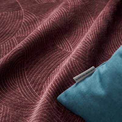 Ριχτάρι Τριθέσιου 180x300cm GOFIS HOME Nimbus Red Wine 447/02 - Image 2