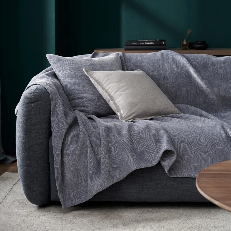Ριχτάρι Τριθέσιου 180x300cm GOFIS HOME Nimbus Blue Grey 447/09