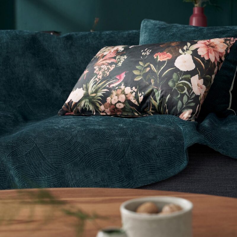Ριχτάρι Τριθέσιου 180x300cm GOFIS HOME Nimbus Deep Ocean Blue 447/18 - Image 3
