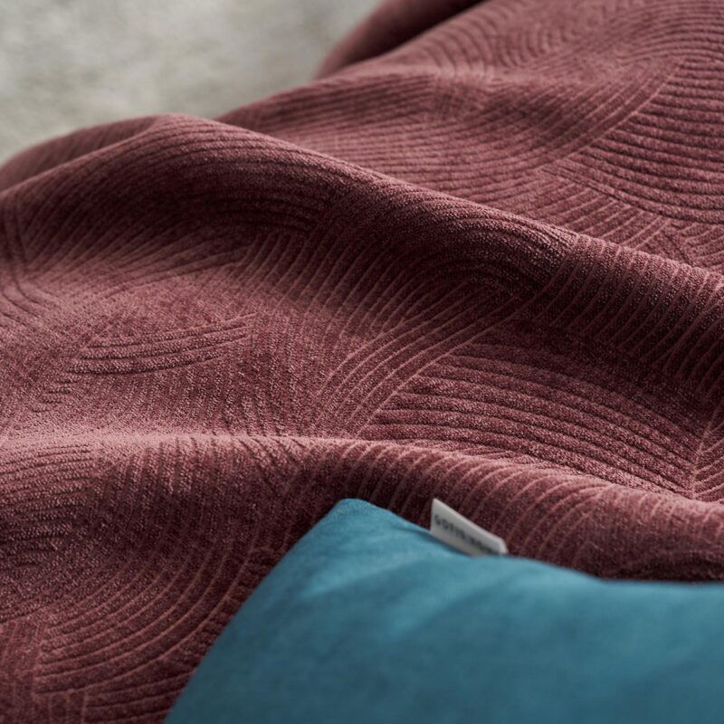 Ριχτάρι Τετραθέσιου 180x350cm GOFIS HOME Nimbus Red Wine 447/02 - Image 3
