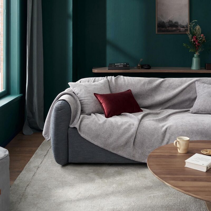 Ριχτάρι Τετραθέσιου 180x350cm GOFIS HOME Nimbus Opal Grey 447/15 - Image 6