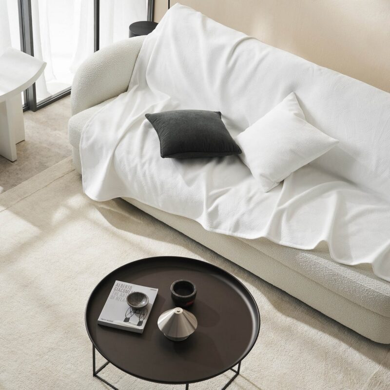 Ριχτάρι Τετραθέσιου 180x350cm GOFIS HOME Nimbus Poral White 447/26