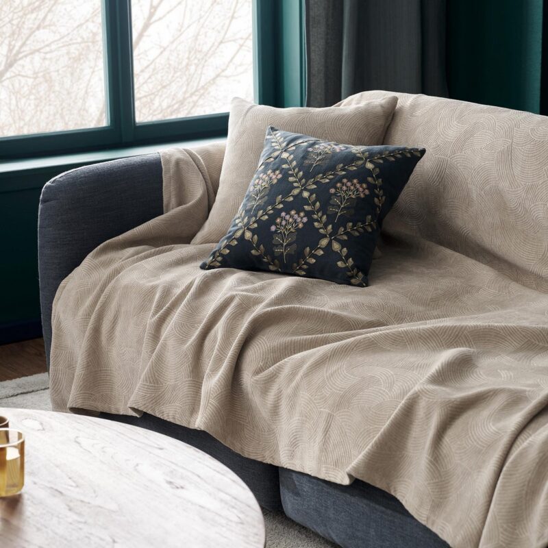 Ριχτάρι Τετραθέσιου 180x350cm GOFIS HOME Nimbus Warm Beige 447/39 - Image 4