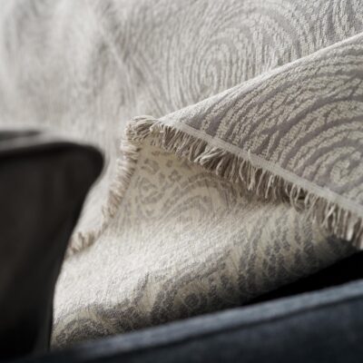 Ριχτάρι Πολυθρόνας 180x180cm GOFIS HOME Rune Silver Beige 448/45 - Image 4