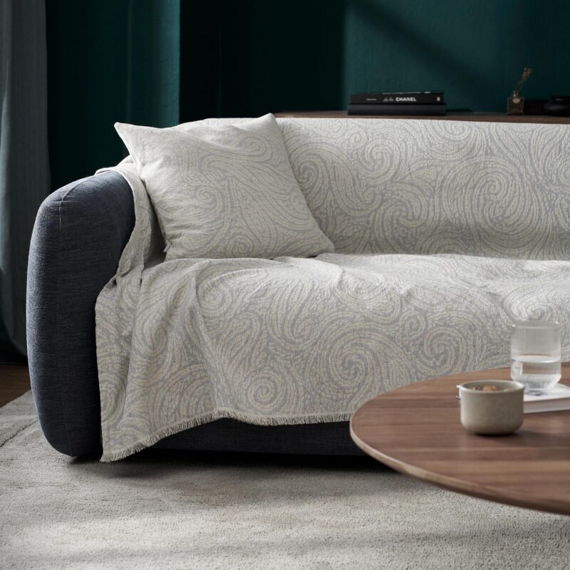 Ριχτάρι Διθέσιου 180x250cm GOFIS HOME Rune Silver Grey 448/15